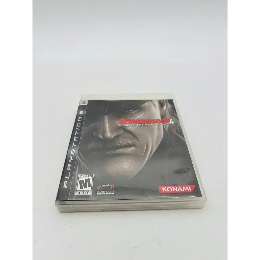 Metal Gear Solid 4 Guns of the Patriots PlayStation 3 PS3 CIB Complete Tested